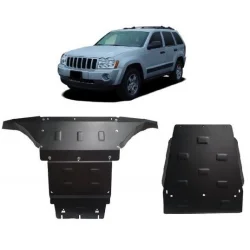 Zestaw stalowych osłon podwozia Jeep Grand Cherokee III - WK (2005-2010)